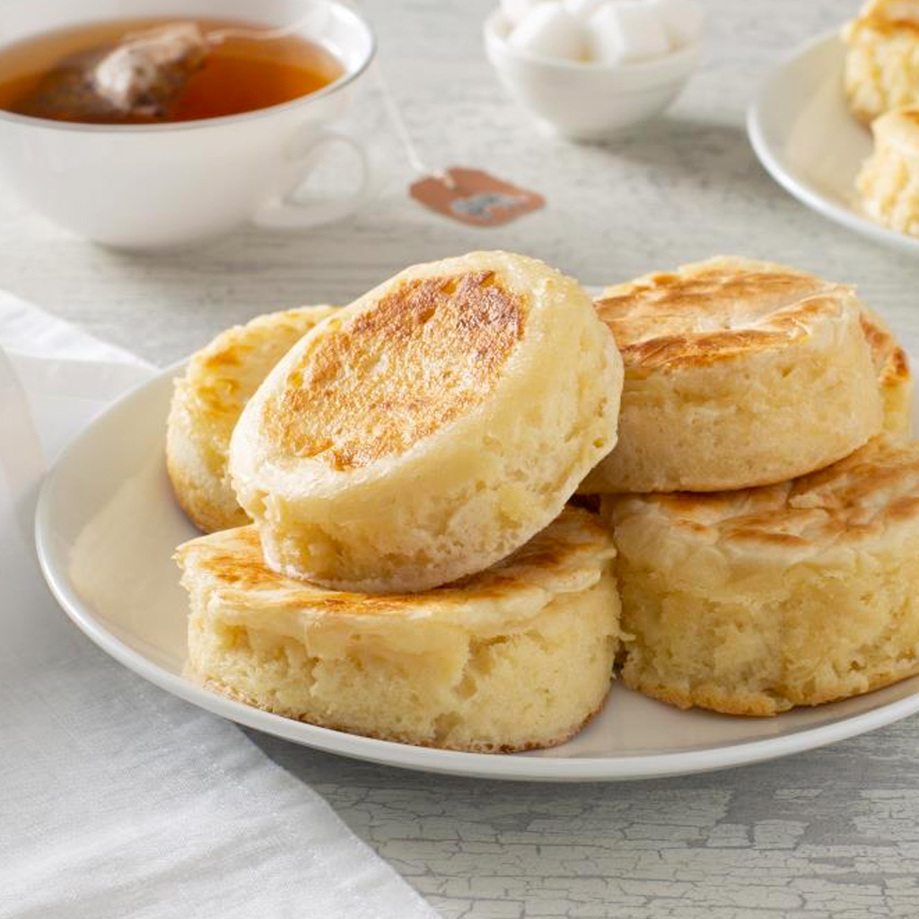 Crumpets avec Bonifiant de Pain
